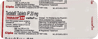 Tadacip 20 MG Tablet 10